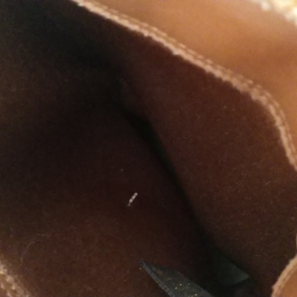 Russet Faux Suede Pimento Slouch Boots sz 7 - Picture 5 of 7